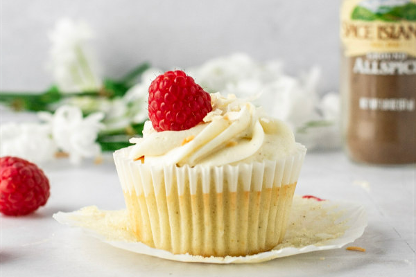 Raspberry Coconut Cupcakes Recipe