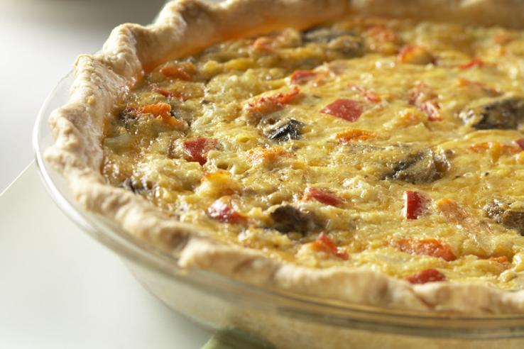 Cajun Crab Quiche