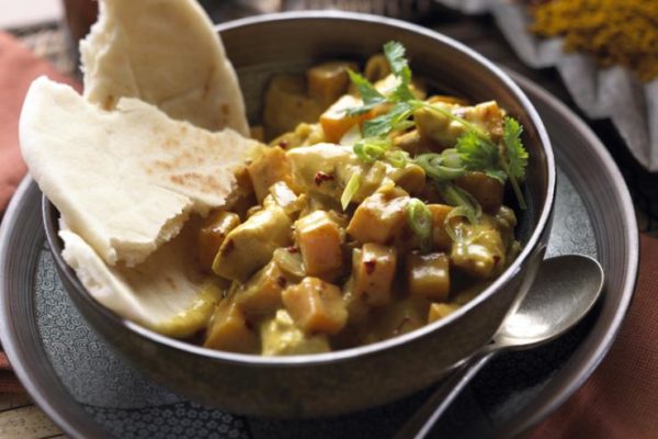 Coconut Curried Chicken and Sweet Potatoes Recipe